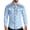 Sky Blue, variant on Cowboy Shirt for Men Western Embroidered Long Sleeve Button Down Shirts Spring Fall Country Top Pink XL