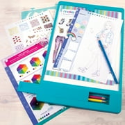 Make It Real: Fashion Design Tracing Light Table - 8 Piece Kit, Create & Color Stunning Outfits, Lights Up For Easy Tracing, Draw Sketch & Create, Fashion Coloring Book, Tweens & Girls, Kids Ages 8+