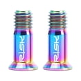 thumbnail image 1 of RISK 2PCS Titanium Rear Derailleur Jockey Wheel Bolt for MTB Road Bike M5脳14.2mm Bike Guide Roller Bolt Screw, 1 of 1