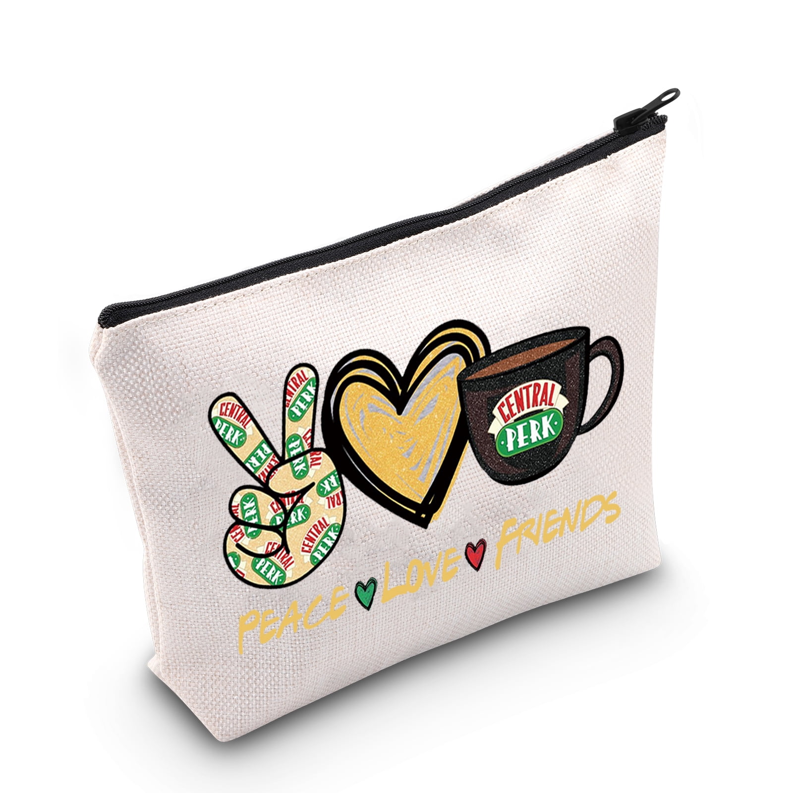 LEVLO Criminal Minds Kosmetiktasche ‚1-800-Aaron Hotchner‘ – Baumwoll-Leinen Make-up Bag Für Fans