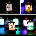 thumbnail image 3 of CIMAXIC Party 2Pcs Colorful LED Candle Light Portable Skull Pumpkin Night Lamp Decorative Candle Lantern for Halloween Party Random Pattern,2.76"X3.35"X2.36", 3 of 5