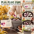 thumbnail image 4 of Seed Calendar 2027 – Seed Calendar That Grows, 2027 Seed Calendar Plantable, Wildflower Seed Paper Monthly Planner, Eco-Friendly Desk Decor & Garden Gift, 4 of 9