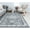 Ice Cube Silver, variant on Harper HY60C Constellation Abstract Vintage Gray Area Rug, 2'6" x 8'