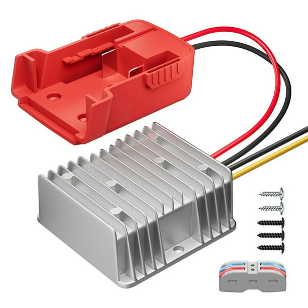 Convertidor Reductor de 18 V A 12 V para Adaptador de Batería , CC 12 V, 20 A, 240 W, Regulador de Voltaje