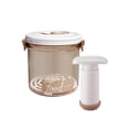 thumbnail image 4 of Vacuum Containers for Food Storage Meal Prep Container for Fruits Marinating 1.05L, 4 of 8