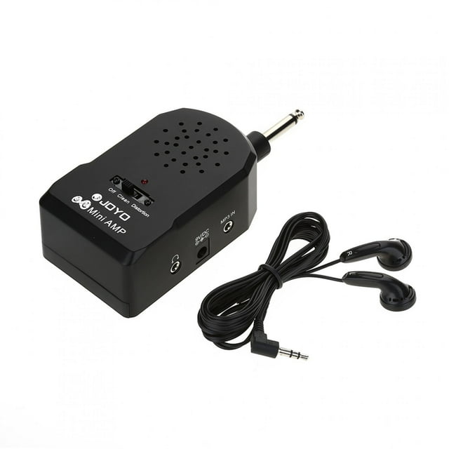 Guitar Mini Amp With Earphone Compact Portable High Fidelity Loudspeaker For Electric Guitar
