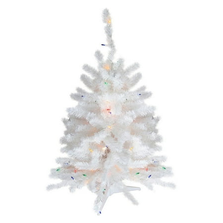 Darice 1.5 Ft. Pre Lit Tabletop Christmas Tree - Snow White Pre Lit Tabletop Christmas Tree - Snow White - Darice 1.5 Ft. Pre Lit Tabletop Christmas Tree - Snow White