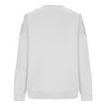 thumbnail image 5 of Gkeoshab Cardigan Sweaters for Women Womens Oversized Hoodies Fleece Sweatshirts Fall Fashion 2025 Pullover Sweaters Winter Clothes White S, 5 of 5