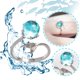thumbnail image 2 of Anillos de moda para mujer con cola de pez y cristales, 2 of 8