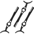 thumbnail image 1 of OULII Eyelash Tweezers 3Pcs Lashes Tweezers for Eyelash Curling and Extension Aid Compact Design, 1 of 8