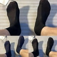 thumbnail image 6 of Mens Sexy Striped Wear See-Through Sheer Stockings Business Dress Tube Socks, 6 of 7