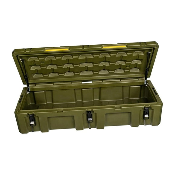 DYNWAVECA Car Rooftop Cargo Carrier Box Car Roof Cargo Case 130L Heavy Duty Automobile Accessories Impact Resistant Equipment Hard Case