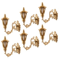 GOOHOCHY Dollhouse Lights Miniature Doll House Light 6Pcs 1.1In