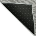 thumbnail image 4 of HomeRoots 599027 10 x 14 ft. Taupe & Gray Abstract Washable Indoor & Outdoor Rectangle Area Rug, 4 of 5