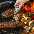 Instant Read Digital Meat Thermometer for Food, Bread, Baking, Liquids
