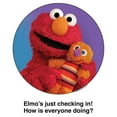thumbnail image 2 of Girl's Sesame Street Elmo Portrait Checking In  Graphic T-Shirt, 2 of 4