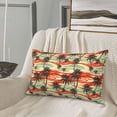 thumbnail image 5 of Lsque Colorful Hawaii Palms Pattern Pillow Case – Soft & Cozy Throw Pillow Cover, Hypoallergenic Cushion Case for Sleeping Women with Envelope Closure-14"x20", 5 of 6