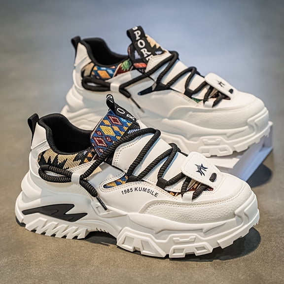 Trendy Brand Versatile Casual Sports Running Anti-Slip Thick-Soled Platform Dad Shoes