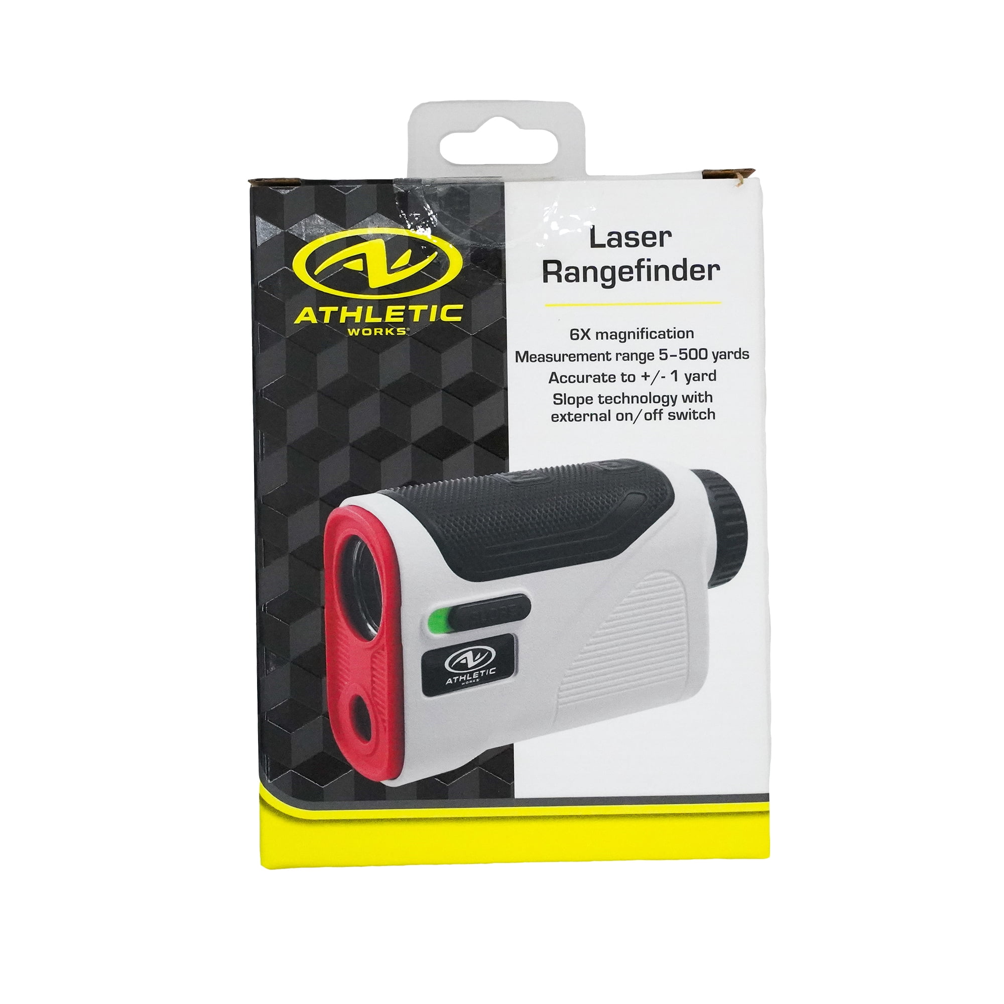 Athletic Works Golf Laser Rangefinder with Slope Adjustment