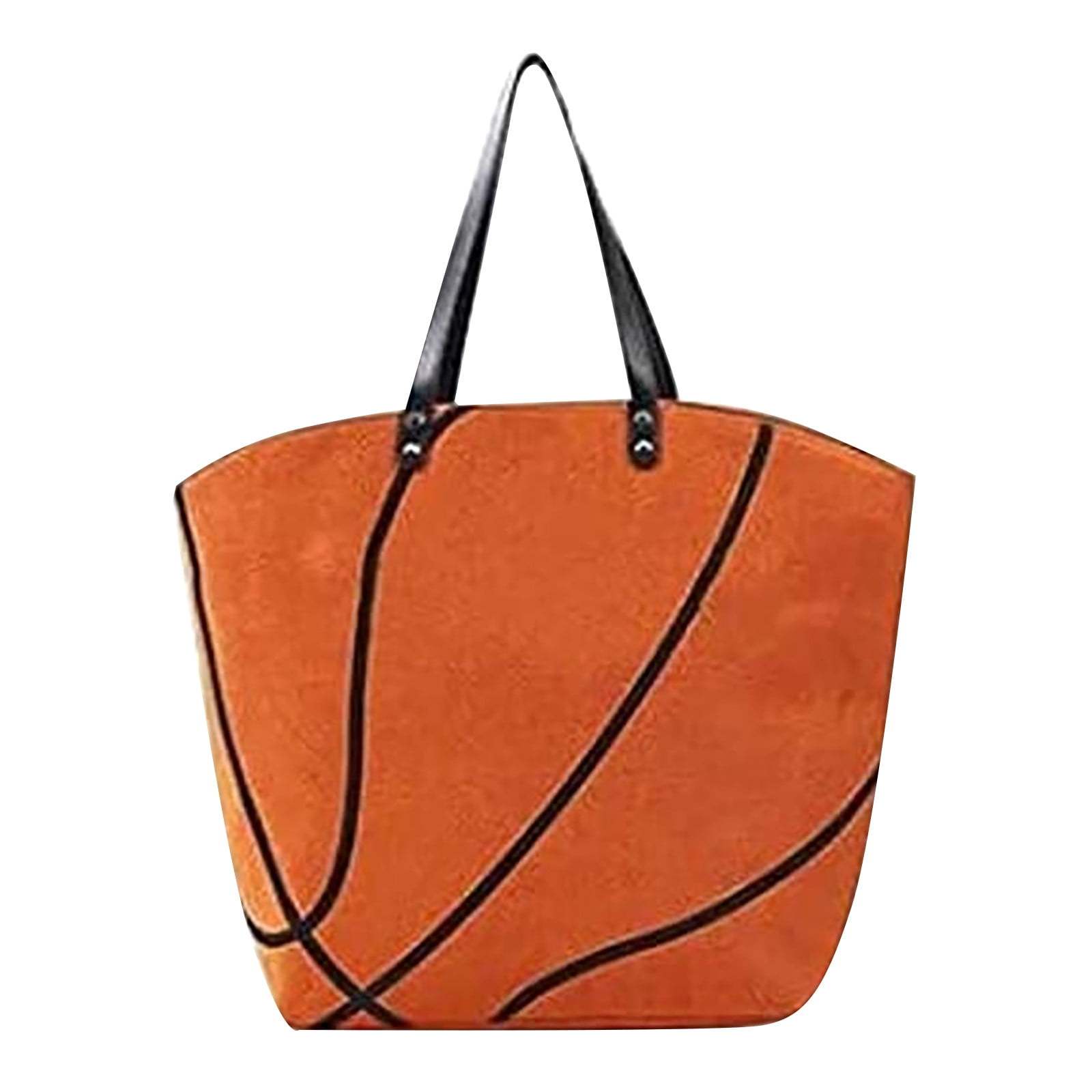 Women'S Soccer Sports Tote Bag Canvas Casual Oversized Beach Bag