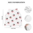 thumbnail image 6 of Fotbe Umbrella Cat Pattern Car Seat Covers for Babies, Nursing Breastfeeding Cover Infant Carseat Canopy, Soft Stretchy Carrier Cover, 6 of 9
