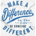 thumbnail image 2 of Make a Difference Autism Awareness Unisex Plus Fleece Graphic Sweatshirt Brisco Brands 5X, 2 of 5