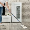 thumbnail image 4 of Flat Floor Mop and Bucket Set for Hands Home Floor Self Cleaning w/ 12 Mop Pads, 4 of 5