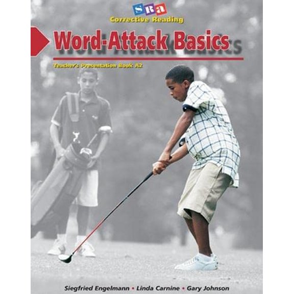 Pre-Owned Corrective Reading Decoding a Word Attack Basics Teacher Presentation (Paperback) 0026747715 9780026747714