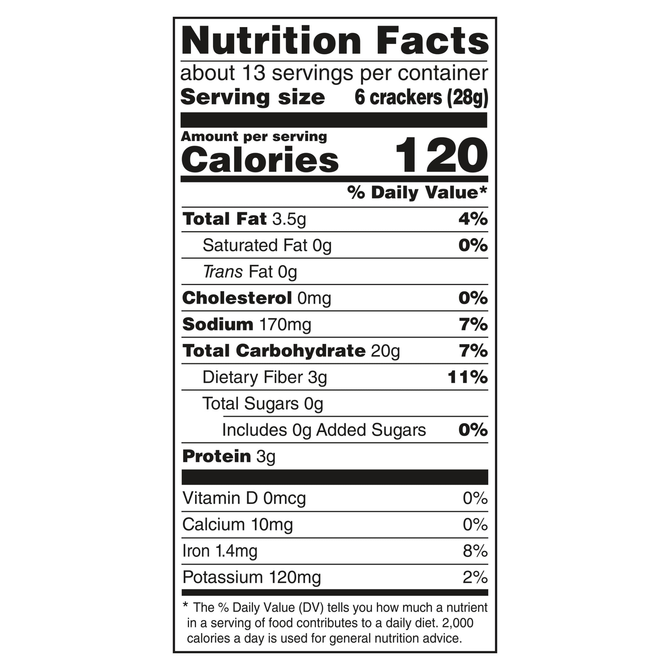 Triscuit Original Whole Grain Wheat Crackers, Vegan Crackers, Healthy Snacks, Family Size, 12.5 oz