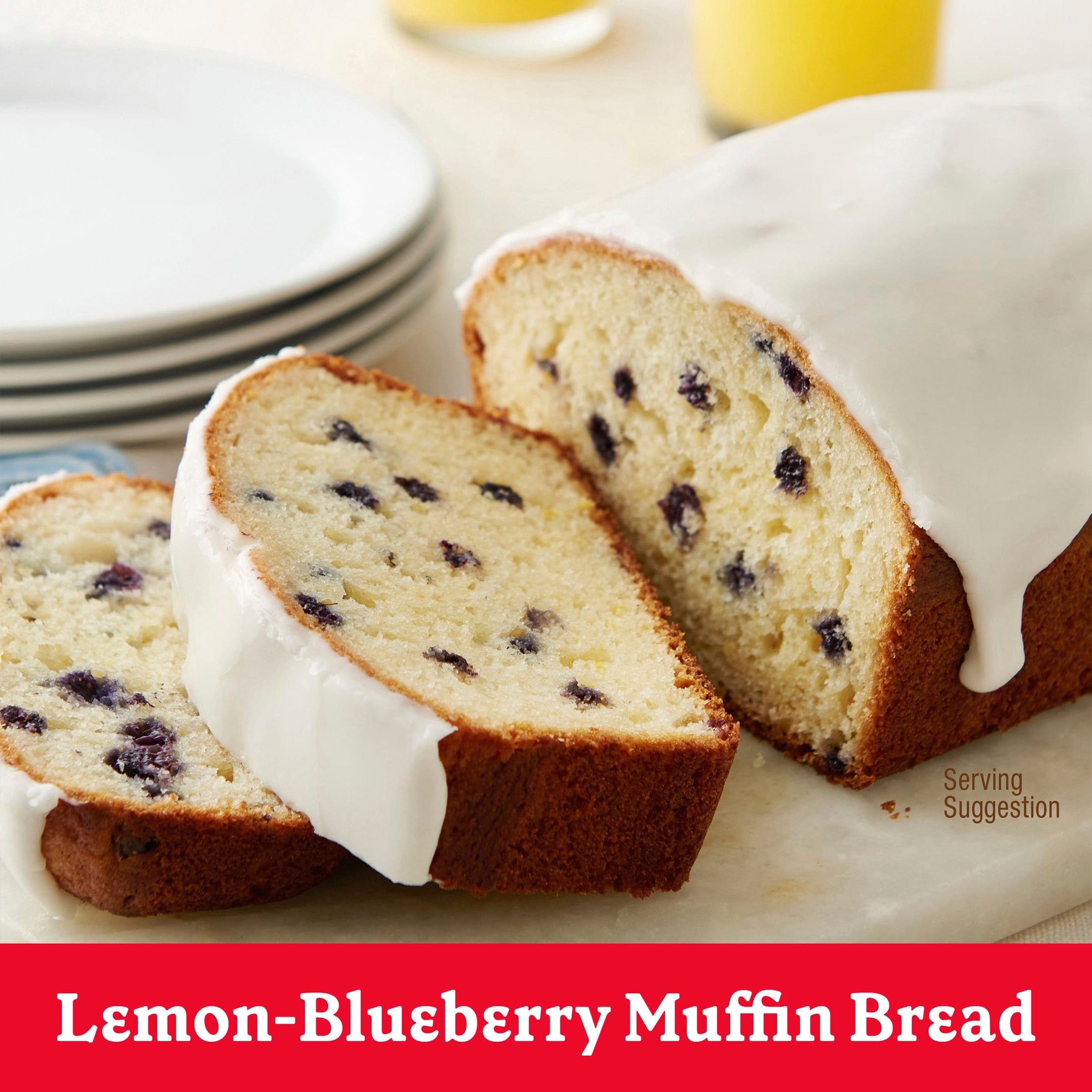 (6 pack) Betty Crocker Wild Blueberry Muffin and Quick Bread Mix, 16.9 oz