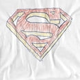 thumbnail image 2 of Superman T-Shirt Rough Scribble Logo Unisex Graphic Tee For Men & Women, 2 of 7