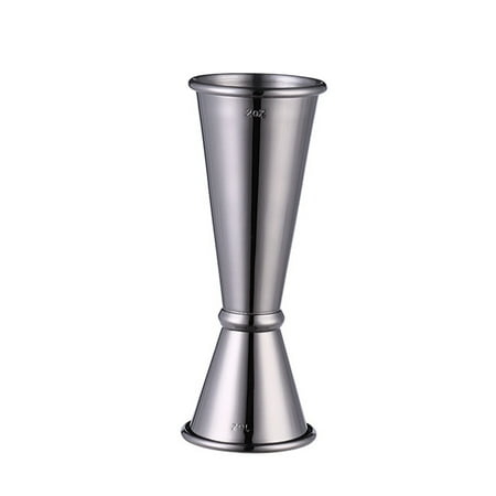 

Stainless steel double head measuring cup ounce cup wine measuring device cocktail mixing black gold copper electroplating color