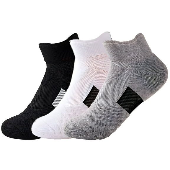 TELOLY 3Pairs Women'S Socks9-13Mens Ankle Socks Size 9-11 Men's Socks ,Colormixing1