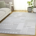 thumbnail image 2 of SAFAVIEH Trends Mladen Geometric Area Rug, Beige/Ivory, 6'7" x 6'7" Square, 2 of 10