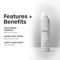 thumbnail image 2 of Paul Mitchell Texturizing Spray, Defines Texture + Builds Volume, For All Hair Types, 7.6 Fl Oz, 2 of 7