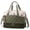 White - Green, variant on LOVEVOOK Weekender Bags for Women with Shoe Compartment, Lightweight Travel Duffle Bag with Wet Pocket, Hospital Overnight Bags for Women Labor Delivery, Personal Item Carry On Bag for Gym, Sport