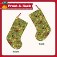 thumbnail image 2 of Uemuo Squirrel And Fox In The Forest Print Christmas Stockings, 18inch Xmas Hanging Stocking Decorations for Christmas Party Family Decor, 2 of 7