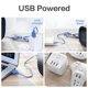 thumbnail image 2 of Mini fan, portable USB power supply, 3-speed adjustable, 2 of 5