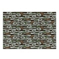 thumbnail image 1 of Tropical Cutting Board, Coconut Palm Tree Exotic Climates Beach Ocean Island Jungle Rainforest, Decorative Tempered Glass Cutting and Serving Board, Small Size, Dark Brown Green White, by Ambesonne, 1 of 1