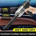 thumbnail image 2 of BUYISI Newest Sale Cordless Handheld Vacuum Cleaner Small Portable Car Auto Home Wireless Direct Replacement Car Accessories 1200Pa, 2 of 4