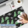 thumbnail image 4 of Long Mouse Pads for Desk,Black Cartoon Space Dinosaurs Pattern Desk Mats on Top Of Desks, Desk Mouse Pad Extra Large with 3mm Non-Slip Base and Stitched Edge for Gaming,Office,Work,Home 35.4"x15.7", 4 of 6