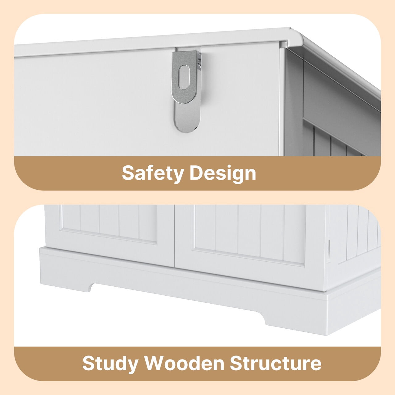 Pantry Cabinet Clearance, Lofka 71" Large Kitchen Storage Cabinet with Adjustable Shelves & Anti-Tip Design, 4 Doors, 12 Shelves, 1 Drawer, White