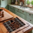 thumbnail image 4 of Halloween Themed Linen Placemat For Dining Table Kitchen And Living Room Decorative Holiday Dinner Mat Heat Dining Room Table Setting Set 36 round Table Mat Place Mates for Tables round Dining Room, 4 of 4