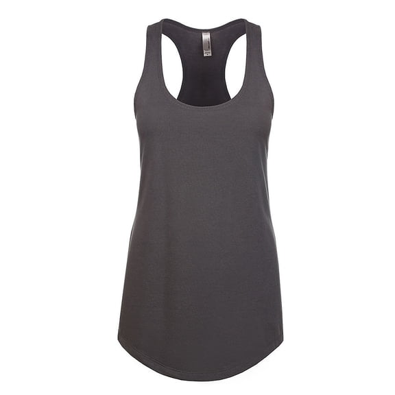 Next Level Apparel Terry Racerback Tank (6933) Dark Grey, L