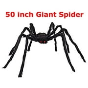 COOLJOY 1 pièces 50 pouces décorations d'halloween virtuel réaliste araignée poilue décorations d'halloween en plein air