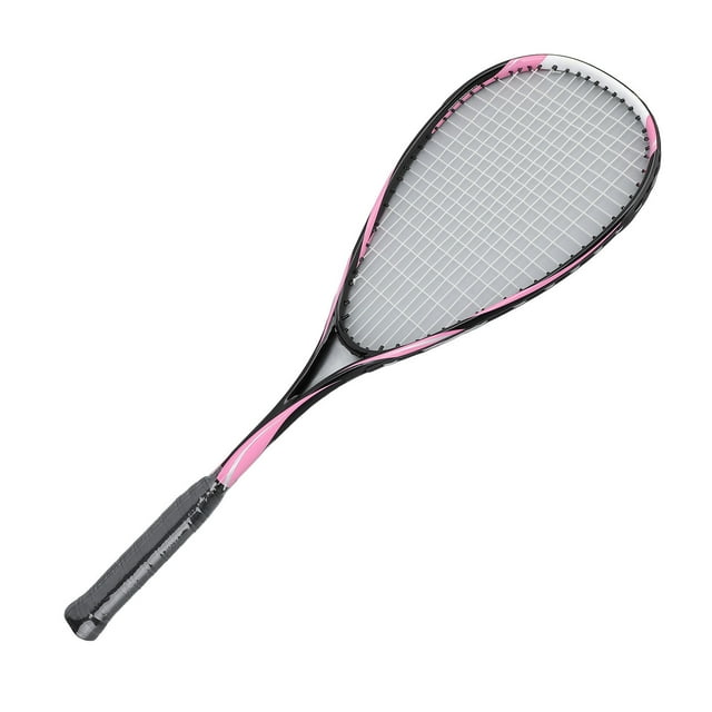 Beginner Squash Racket,Lightweight Portable Carbon Squash Racket Training with Racket Bag for Gym School