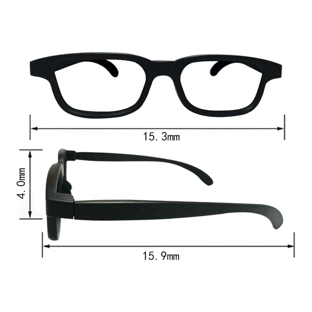 Cinema Adult 3D Glasses 3D Stereoscopic 3D Polarized Glasses for Cinema TV and Computer - image 3 of 9