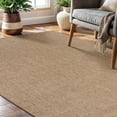 thumbnail image 5 of CAMILSON Easy Jute Rug Indoor Outdoor Farmhouse Area Rugs Granulated-Natural 4x6, 5 of 9