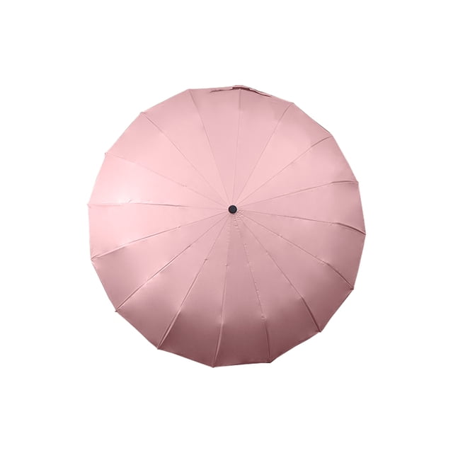 Paraguas Sombrilla de Bolsillo Importadora La Merced Rosa 16 varillas