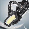 thumbnail image 4 of Bearachild Lámpara de cabeza Luces LED COB 4 Modelos Accesorio para exteriores Reflector Equipo de senderismo montado en la cabeza fuentes de luz Luz Iluminación novedosa Bearachild HA014060-00, 4 of 6